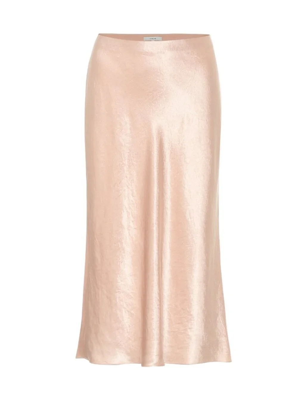 NWT Vince Satin Midi Slip Skirt in Lychee Size S $265 See Matching Flats! - Picture 6 of 15